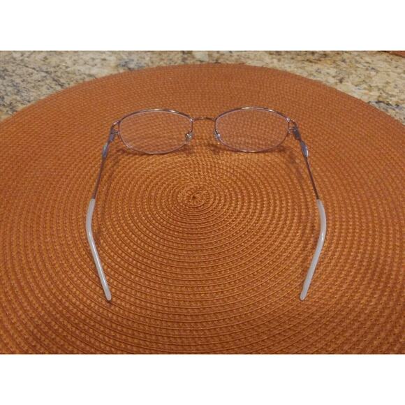 Laura Ashley Cora Peony Pink Women Glasses Eyeglasses Frames used 53-17-130 - Picture 8 of 10